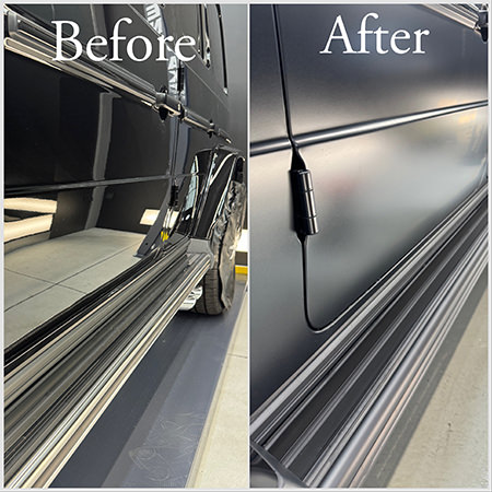 ブラックアウトオプションbefore after