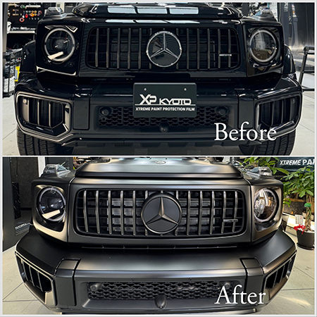 ブラックアウトオプションbefore after