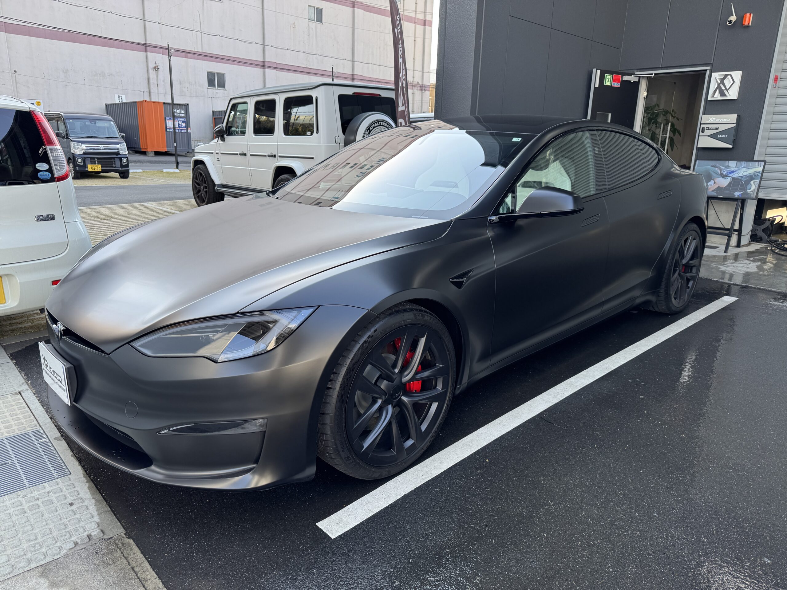 tesla wrapping