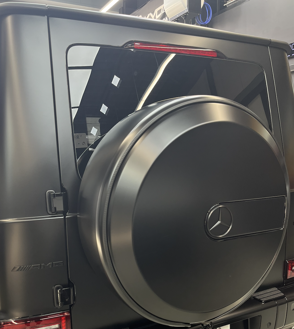 ゲレンデタイヤカバーカスタム